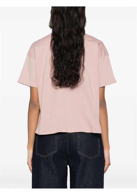 Pink V-neck T-shirt Loulou studio - women LOULOU DE SAISON | FAAAPTLRS